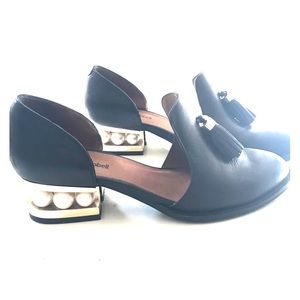 Jeffery Campbell pearl shoes